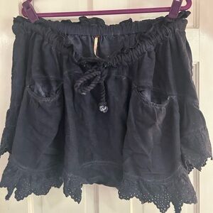 Free People Mariella Pull-on Shorts/sz XL
